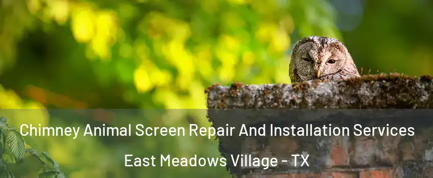 Chimney Animal Screen Repair And Installation Services East Meadows Village - TX