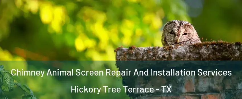 Chimney Animal Screen Repair And Installation Services Hickory Tree Terrace - TX
