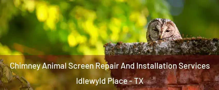 Chimney Animal Screen Repair And Installation Services Idlewyld Place - TX