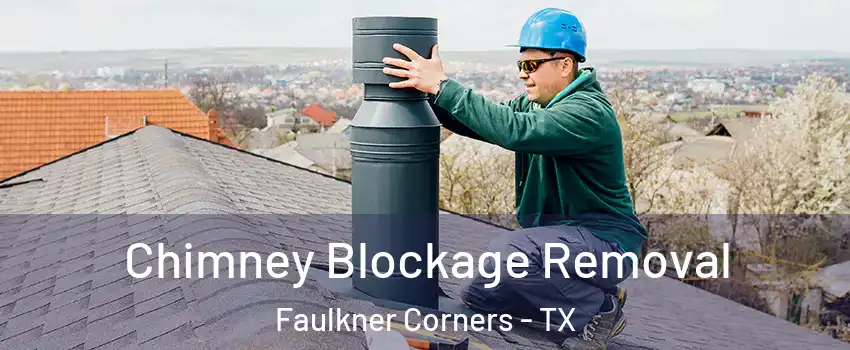 Chimney Blockage Removal Faulkner Corners - TX