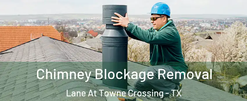 Chimney Blockage Removal Lane At Towne Crossing - TX