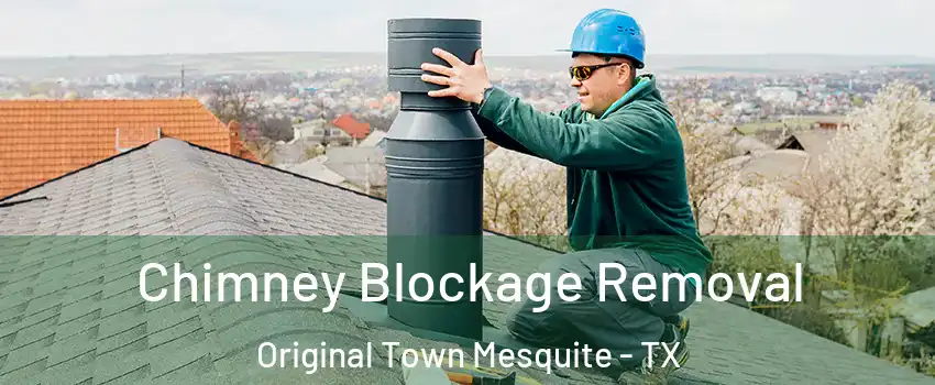 Chimney Blockage Removal Original Town Mesquite - TX