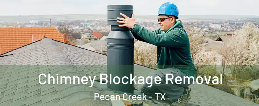 Chimney Blockage Removal Pecan Creek - TX
