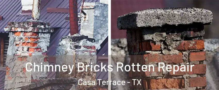Chimney Bricks Rotten Repair Casa Terrace - TX