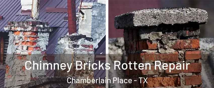 Chimney Bricks Rotten Repair Chamberlain Place - TX
