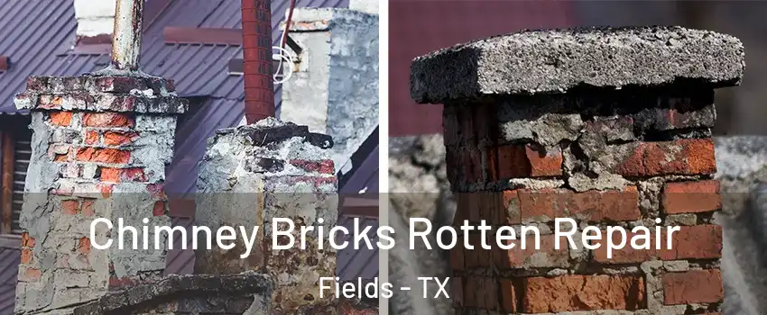 Chimney Bricks Rotten Repair Fields - TX