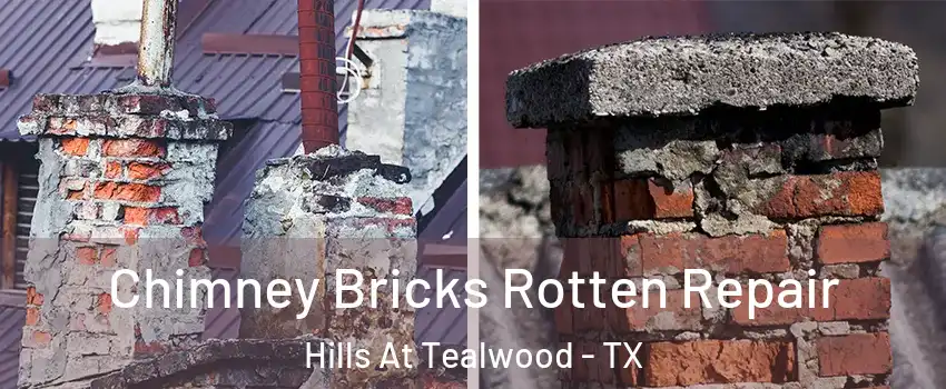 Chimney Bricks Rotten Repair Hills At Tealwood - TX