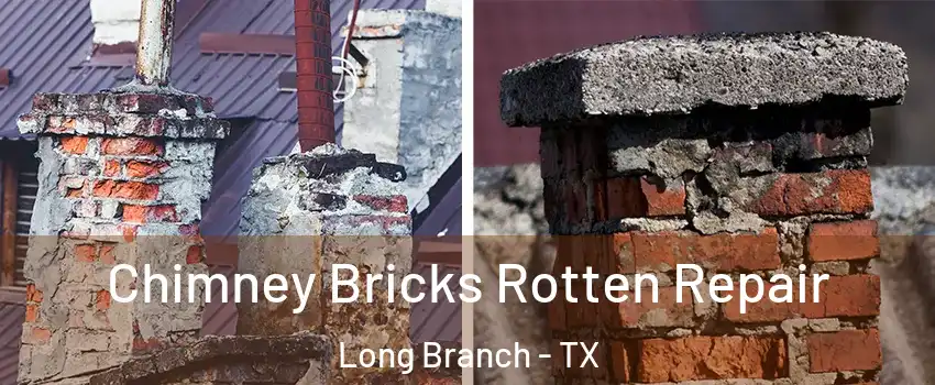 Chimney Bricks Rotten Repair Long Branch - TX