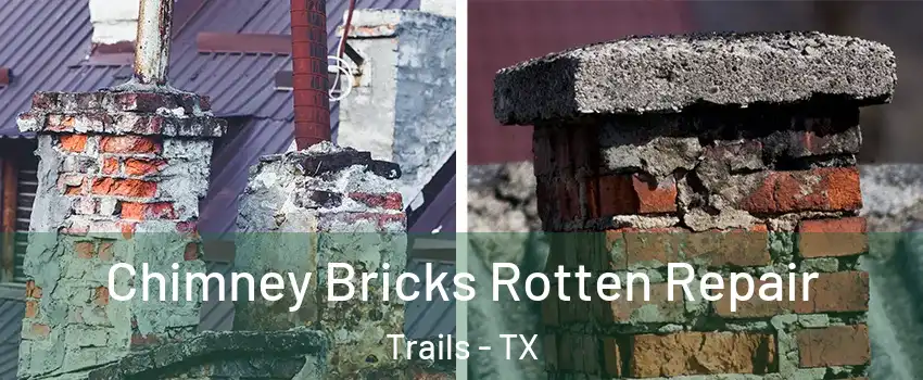 Chimney Bricks Rotten Repair Trails - TX