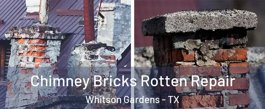 Chimney Bricks Rotten Repair Whitson Gardens - TX