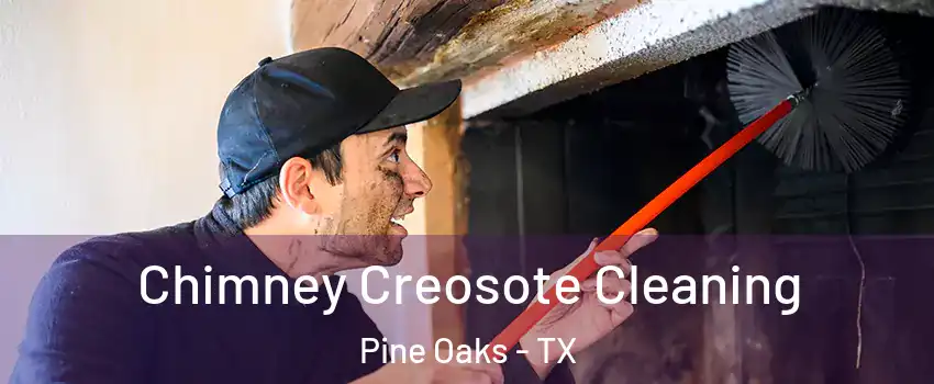 Chimney Creosote Cleaning Pine Oaks - TX