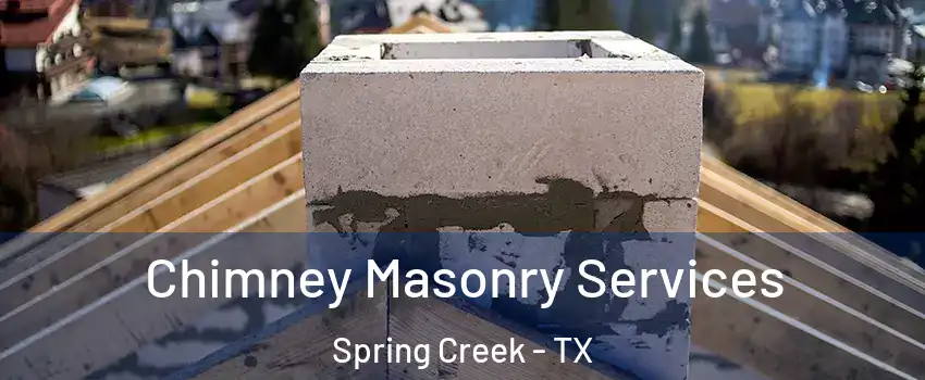 Chimney Masonry Services Spring Creek - TX
