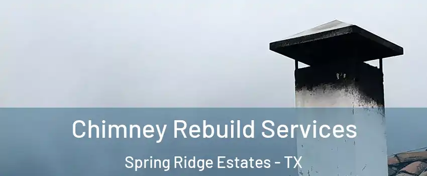 Chimney Rebuild Services Spring Ridge Estates - TX