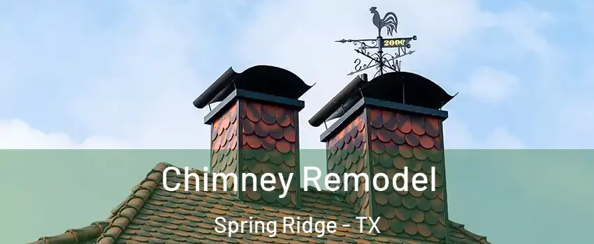 Chimney Remodel Spring Ridge - TX