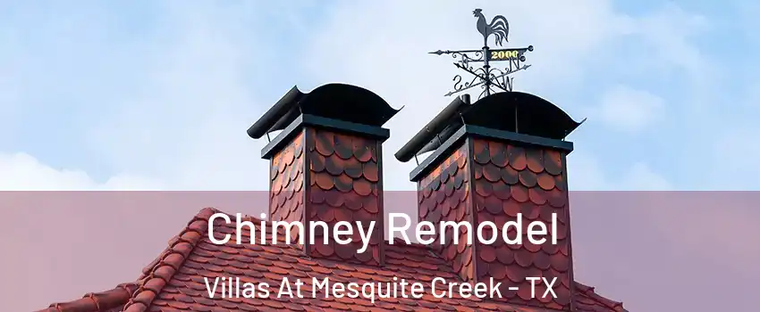 Chimney Remodel Villas At Mesquite Creek - TX