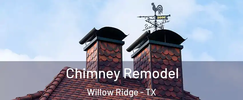Chimney Remodel Willow Ridge - TX