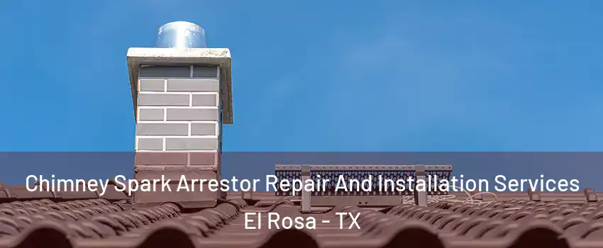 Chimney Spark Arrestor Repair And Installation Services El Rosa - TX
