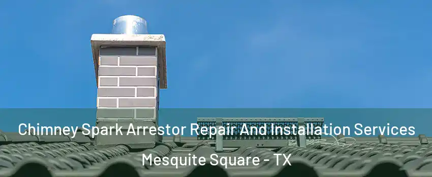 Chimney Spark Arrestor Repair And Installation Services Mesquite Square - TX