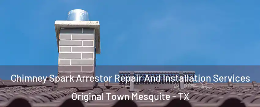 Chimney Spark Arrestor Repair And Installation Services Original Town Mesquite - TX