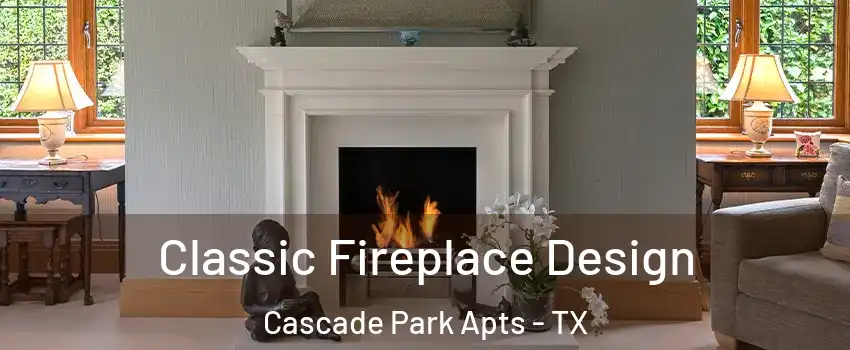 Classic Fireplace Design Cascade Park Apts - TX