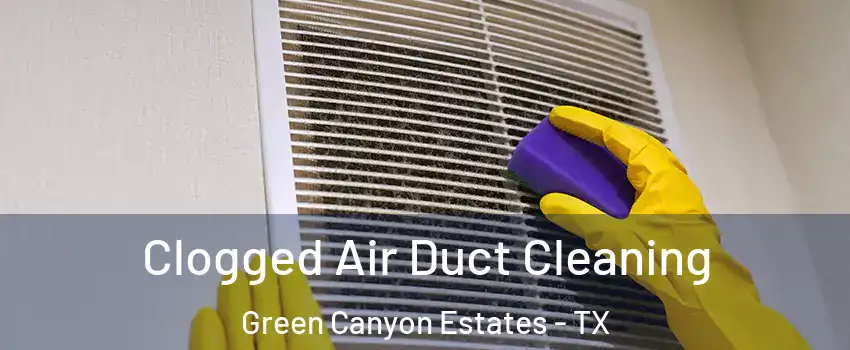 Clogged Air Duct Cleaning Green Canyon Estates - TX