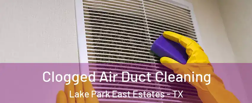 Clogged Air Duct Cleaning Lake Park East Estates - TX