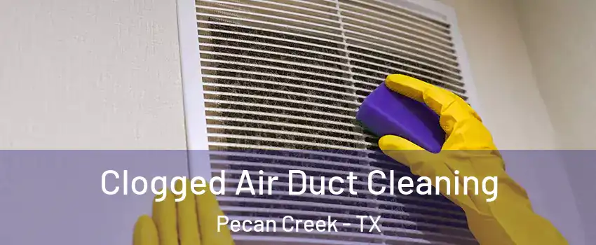 Clogged Air Duct Cleaning Pecan Creek - TX