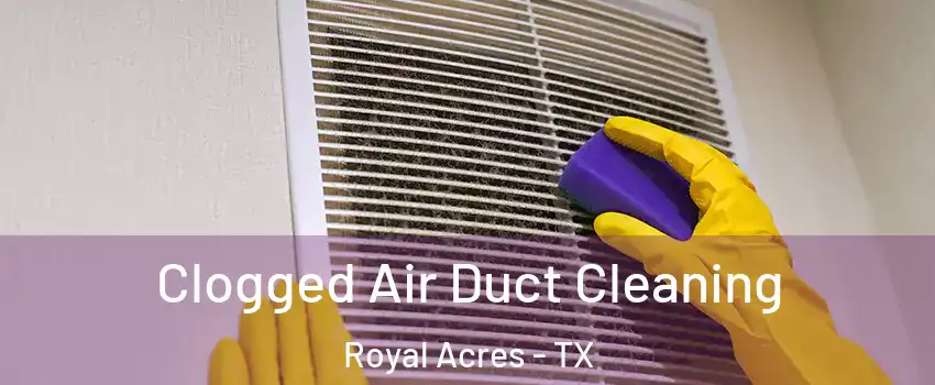 Clogged Air Duct Cleaning Royal Acres - TX
