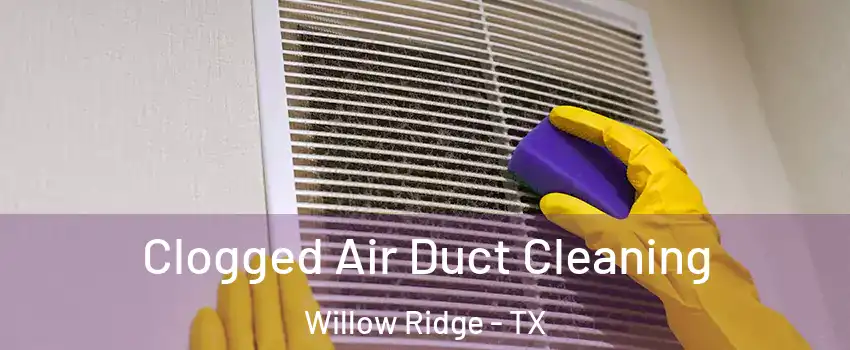 Clogged Air Duct Cleaning Willow Ridge - TX