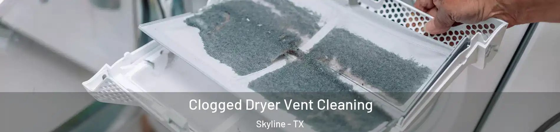 Clogged Dryer Vent Cleaning Skyline - TX