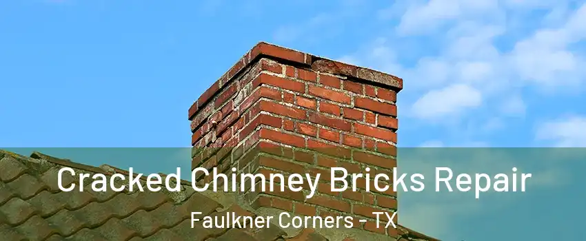 Cracked Chimney Bricks Repair Faulkner Corners - TX