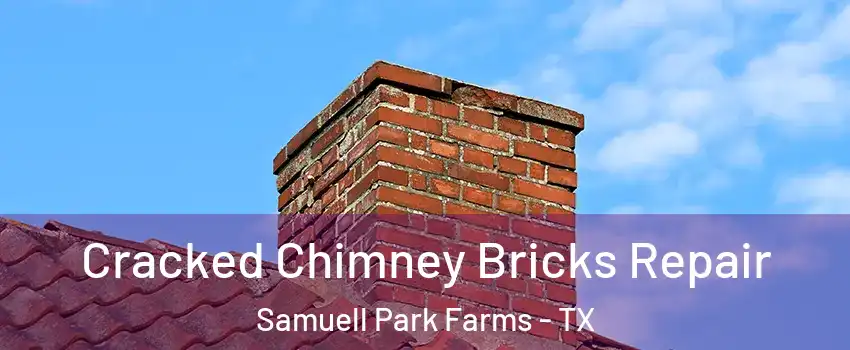 Cracked Chimney Bricks Repair Samuell Park Farms - TX