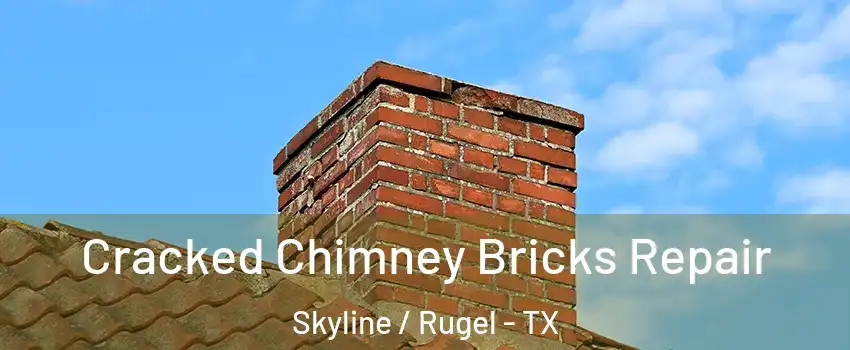 Cracked Chimney Bricks Repair Skyline / Rugel - TX