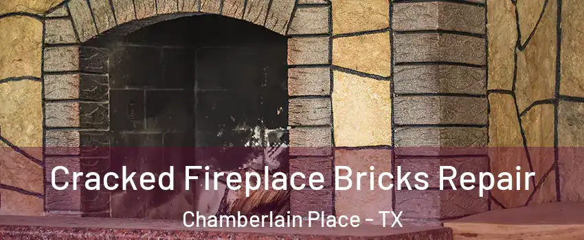 Cracked Fireplace Bricks Repair Chamberlain Place - TX