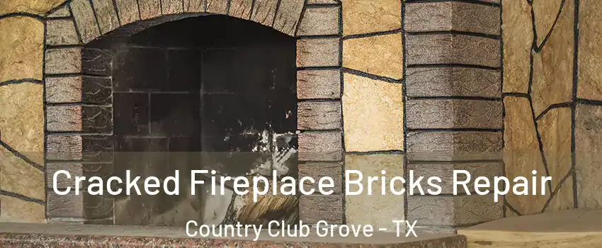 Cracked Fireplace Bricks Repair Country Club Grove - TX