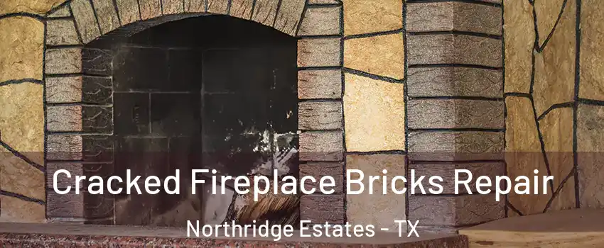 Cracked Fireplace Bricks Repair Northridge Estates - TX