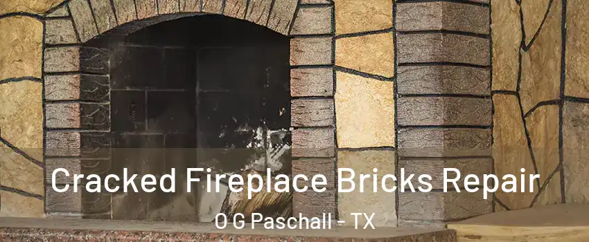 Cracked Fireplace Bricks Repair O G Paschall - TX