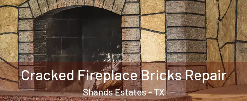 Cracked Fireplace Bricks Repair Shands Estates - TX