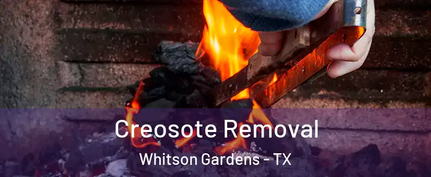 Creosote Removal Whitson Gardens - TX