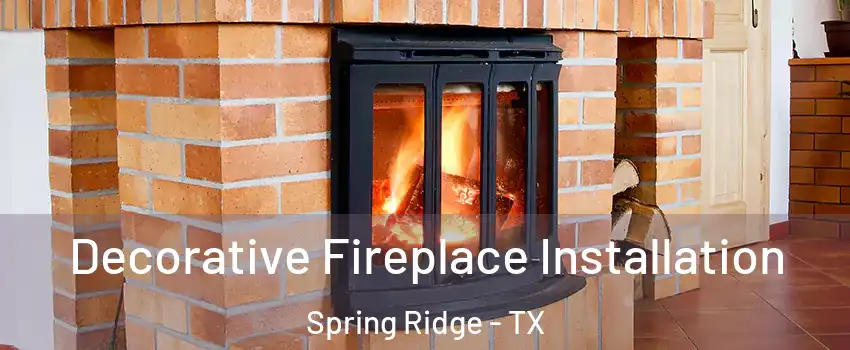 Decorative Fireplace Installation Spring Ridge - TX