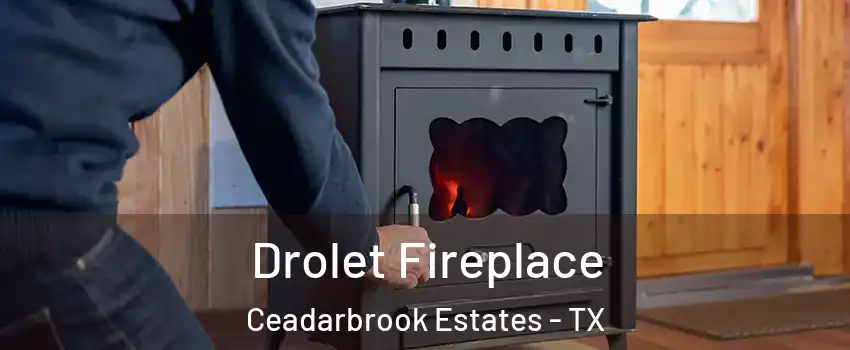 Drolet Fireplace Ceadarbrook Estates - TX