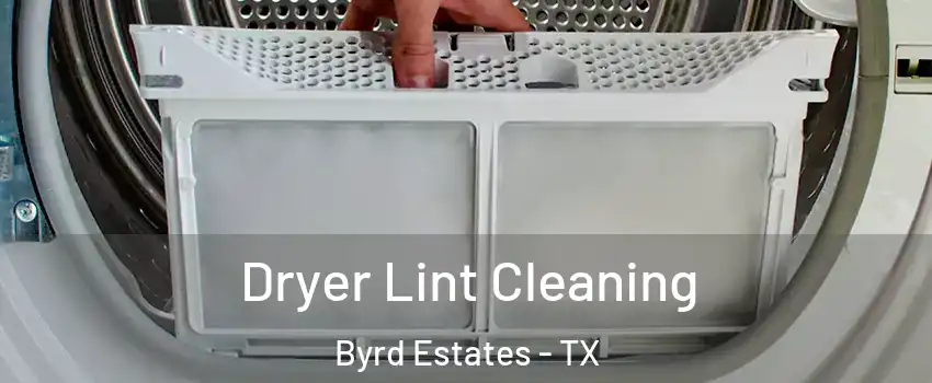 Dryer Lint Cleaning Byrd Estates - TX