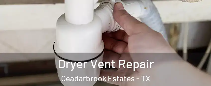 Dryer Vent Repair Ceadarbrook Estates - TX