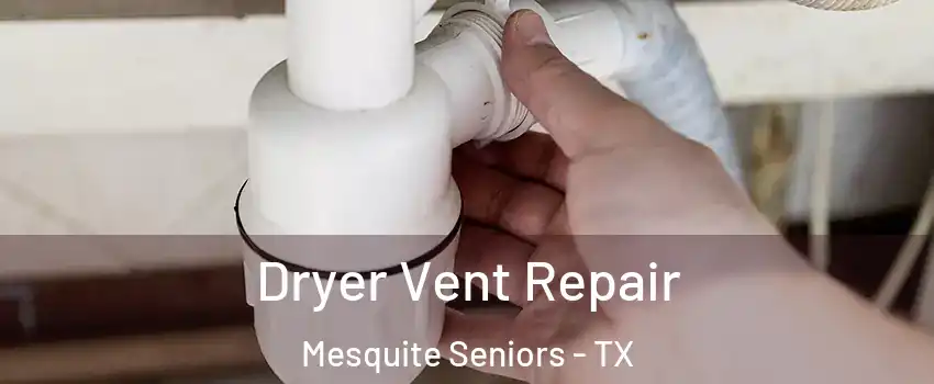 Dryer Vent Repair Mesquite Seniors - TX