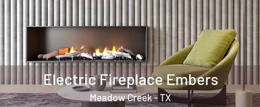 Electric Fireplace Embers Meadow Creek - TX
