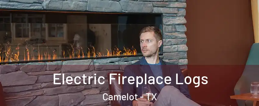 Electric Fireplace Logs Camelot - TX