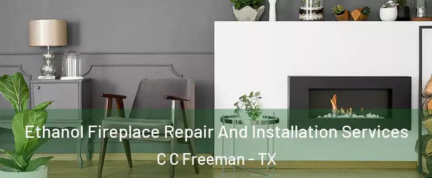 Ethanol Fireplace Repair And Installation Services C C Freeman - TX