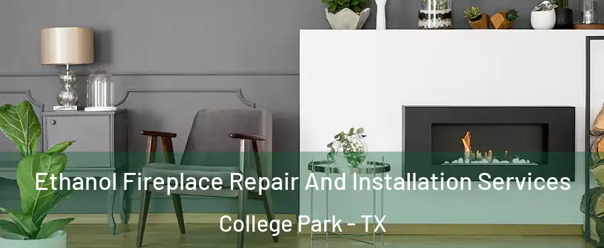 Ethanol Fireplace Repair And Installation Services College Park - TX