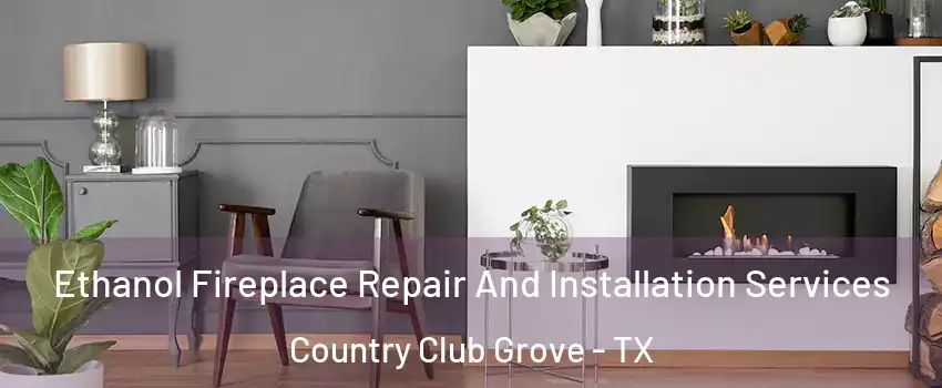 Ethanol Fireplace Repair And Installation Services Country Club Grove - TX