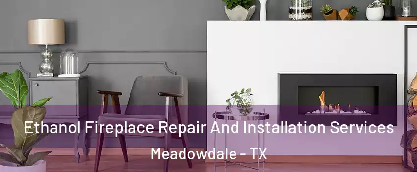 Ethanol Fireplace Repair And Installation Services Meadowdale - TX
